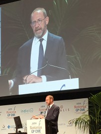 Minister Little at GP conference